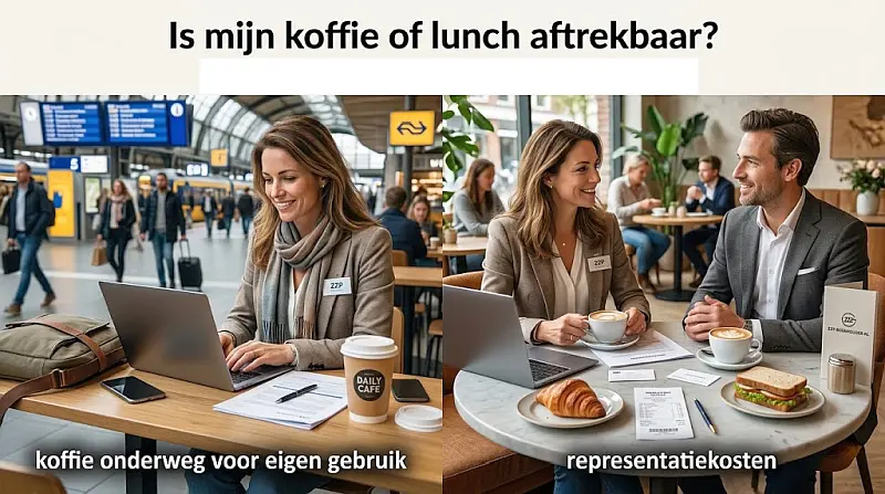 beslismoment koffie of lunch aftrekbaar of representatiekosten