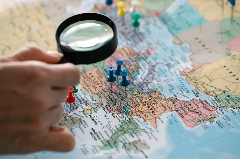 eu-kaart onder de loep